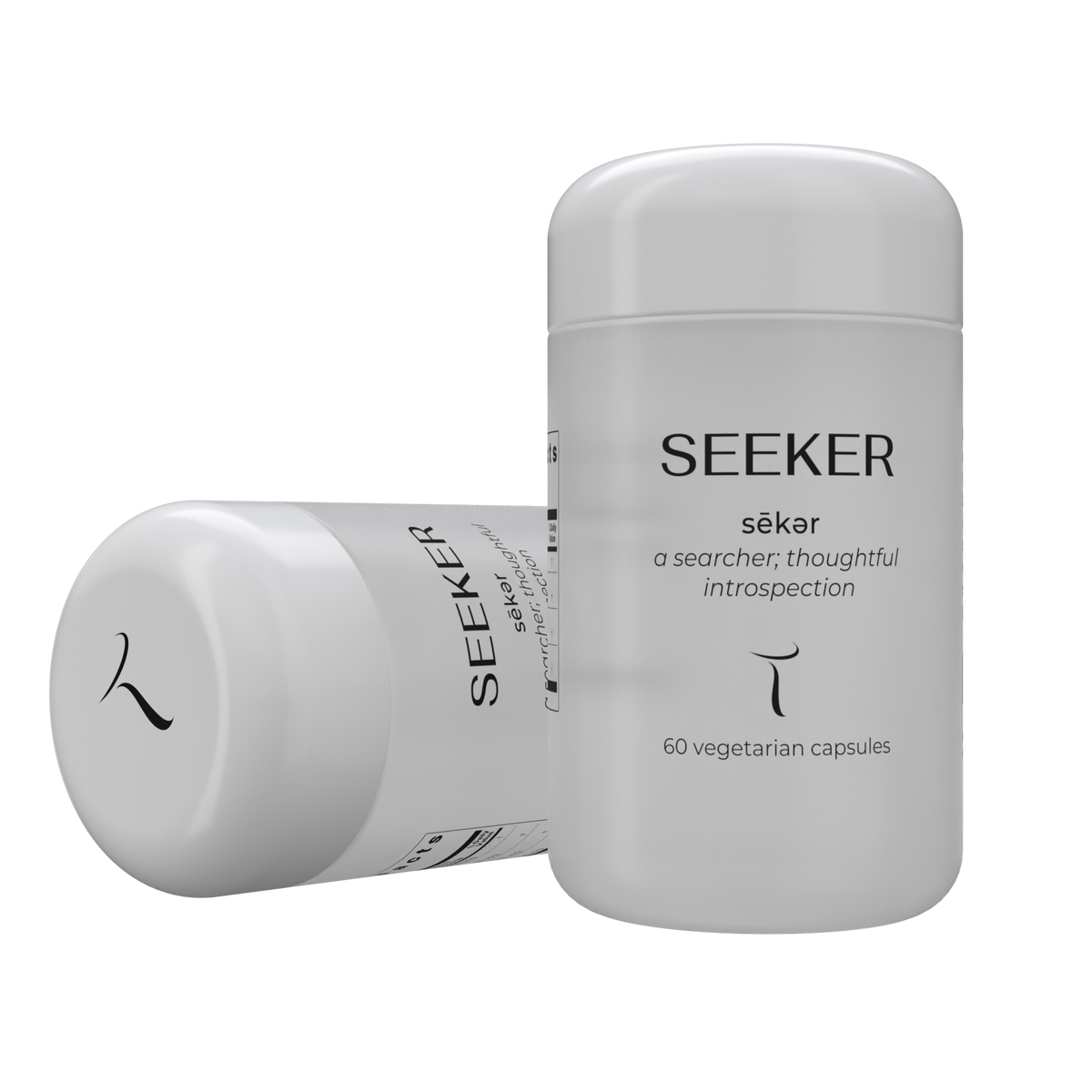 SEEKER Botanical Supplement by Setas – Organic Motherwort, Gotu Kola, & Holy Basil to Support Deep Introspective Reflection & Self-Exploration, Vegan & Non-GMO, 60-Day Supply