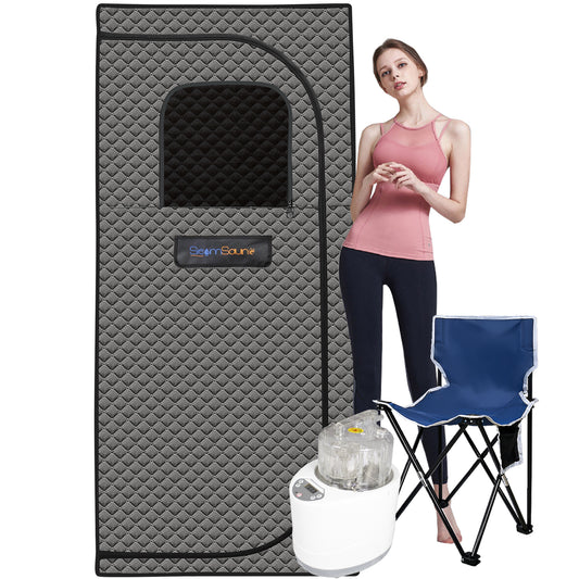 Sojourner Portable Sauna for Home - Steam Sauna Tent, Personal Sauna - Sauna Heater, Tent, Chair, Remote Included for Home Sauna - Enjoy Your Own Personal Spa